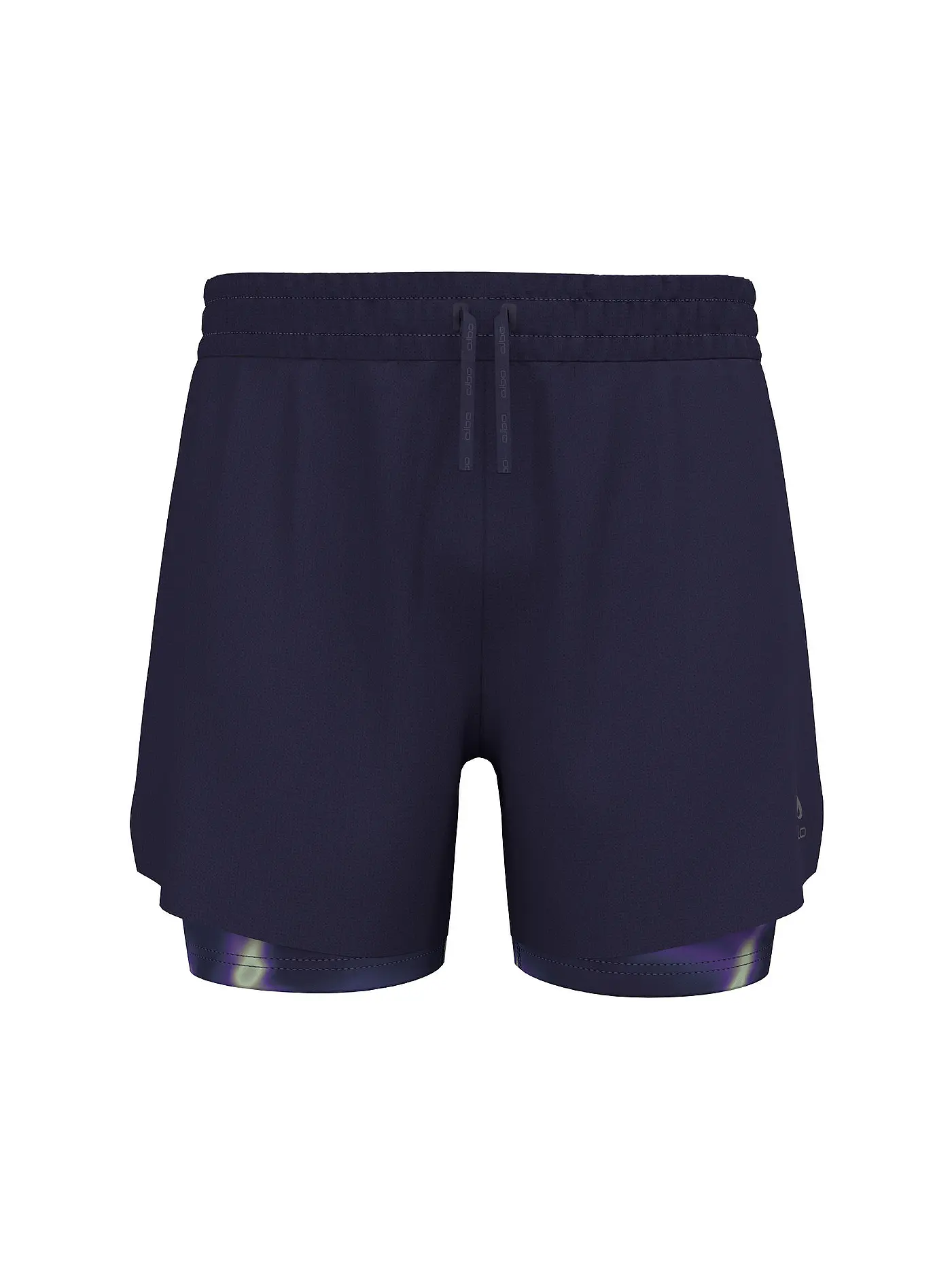 ODLO | Herren Laufshort Zeroweight Print 5inch | 